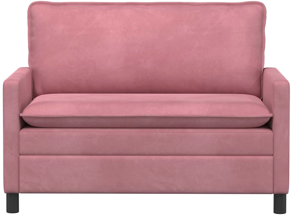 Sofa Rožinė 126 x 81 x 87,5 cm Aksomas