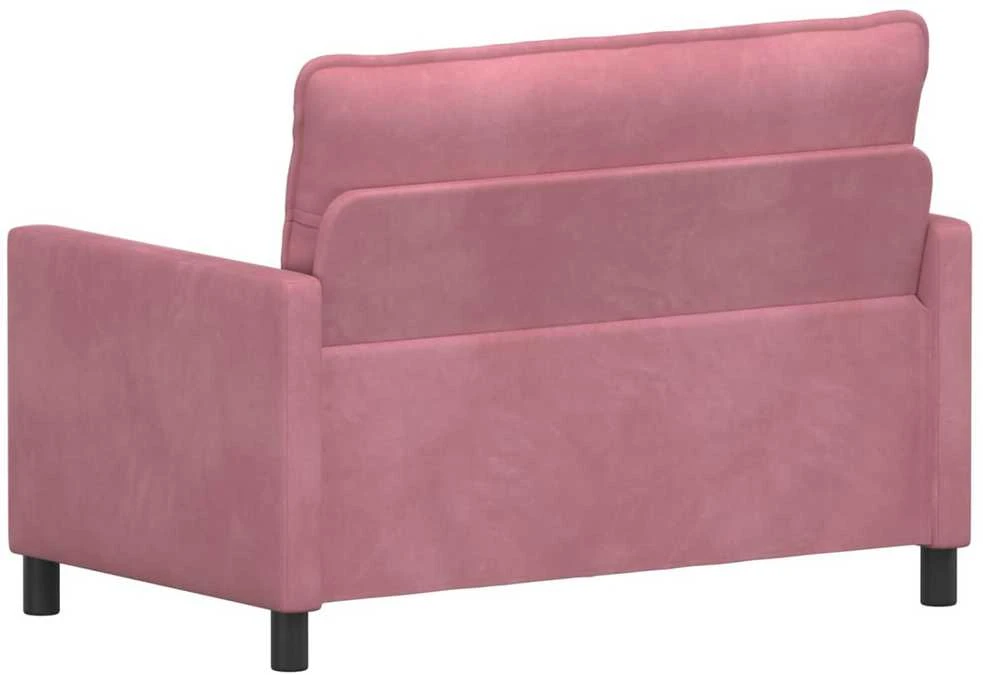 Sofa Rožinė 126 x 81 x 87,5 cm Aksomas