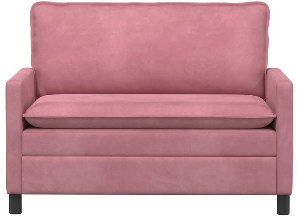 Sofa Rožinė 126 x 81 x 87,5 cm Aksomas