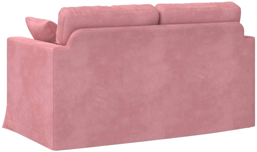 Sofa Rožinė 138 x 78 x 80 cm Aksomas