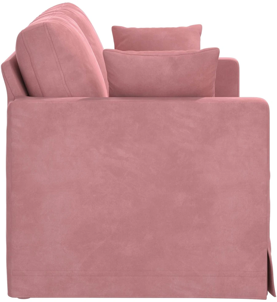 Sofa Rožinė 138 x 78 x 80 cm Aksomas