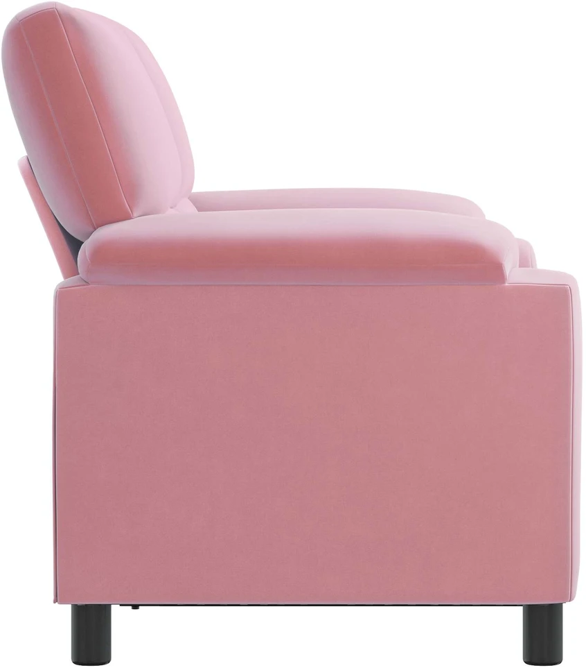 Sofa Rožinė 154 x 85 x 93 cm Aksomas