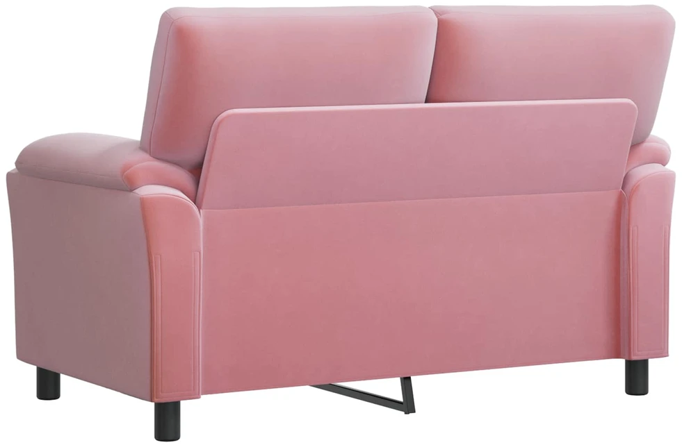 Sofa Rožinė 154 x 85 x 93 cm Aksomas