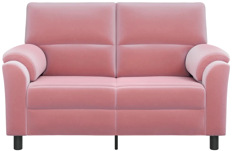 Sofa Rožinė 154 x 85 x 93 cm Aksomas