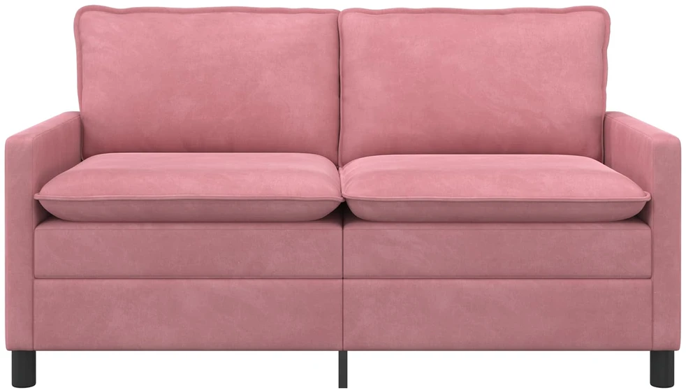 Sofa Rožinė 156 x 81 x 87,5 cm Aksomas
