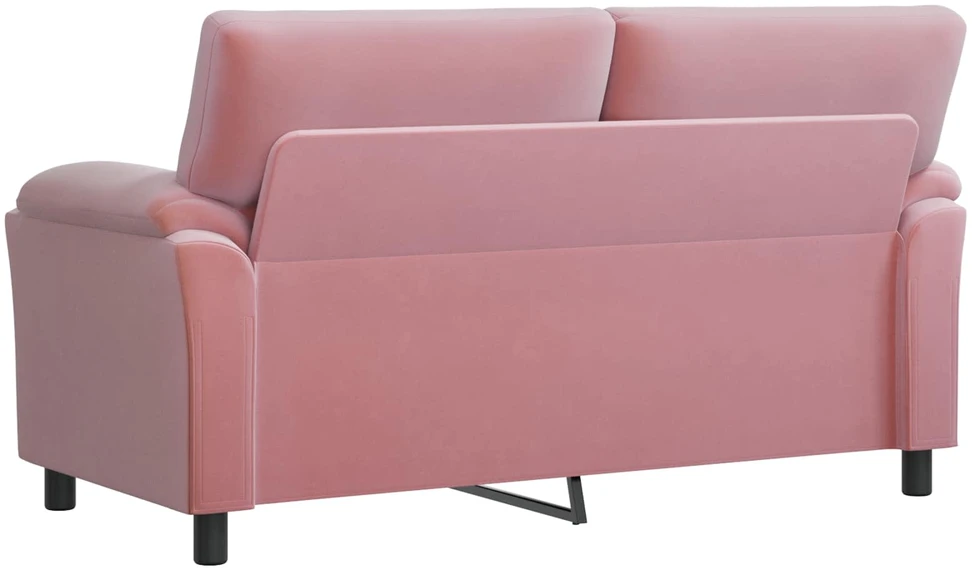 Sofa Rožinė 174 x 85 x 93 cm Aksomas