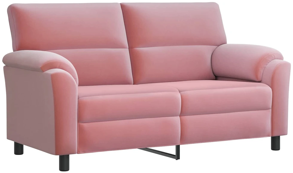 Sofa Rožinė 174 x 85 x 93 cm Aksomas