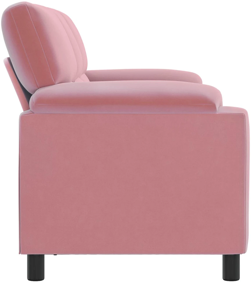 Sofa Rožinė 214 x 85 x 93 cm Aksomas