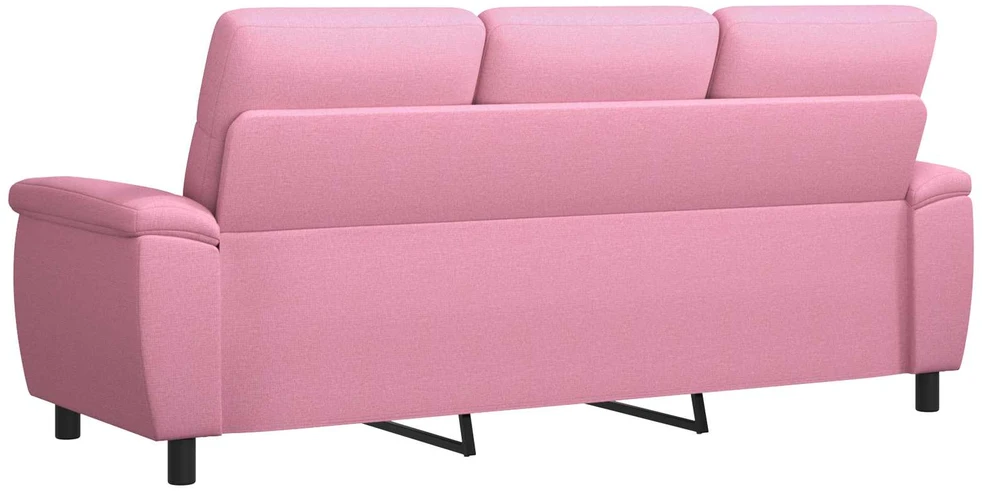 Sofa Rožinė 214 x 90 x 95 cm Audinys