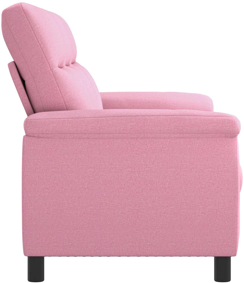 Sofa Rožinė 214 x 90 x 95 cm Audinys