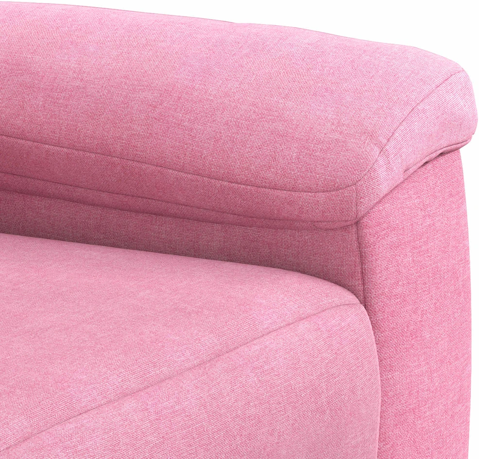 Sofa Rožinė 214 x 90 x 95 cm Audinys