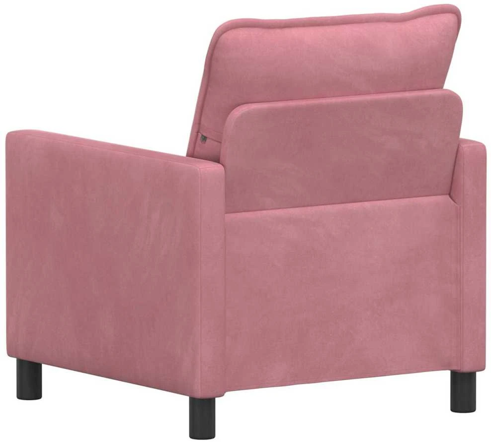 Sofa Rožinė 76 x 81 x 87,5 cm Aksomas