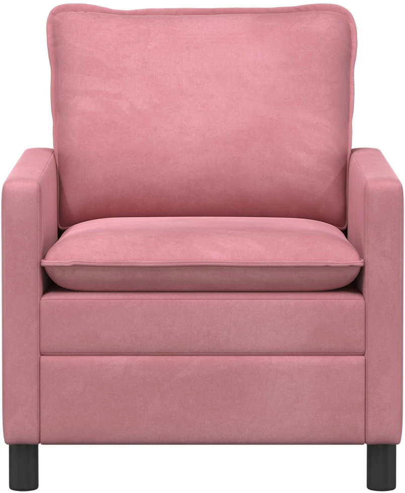 Sofa Rožinė 76 x 81 x 87,5 cm Aksomas