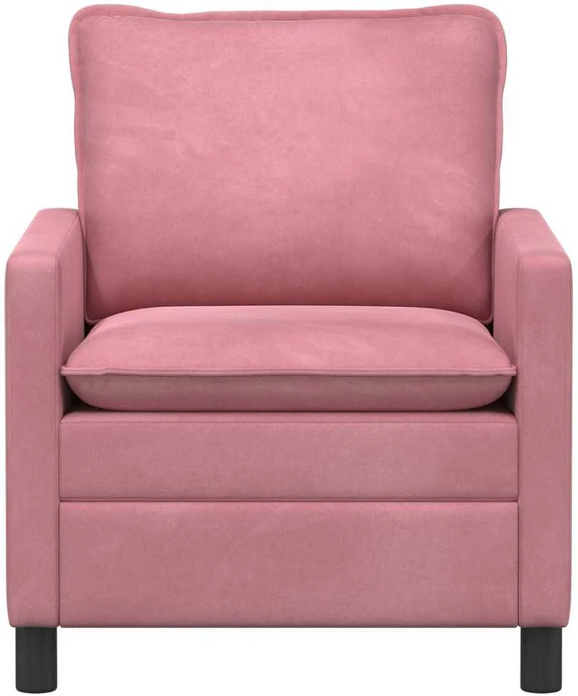 Sofa Rožinė 76 x 81 x 87,5 cm Aksomas