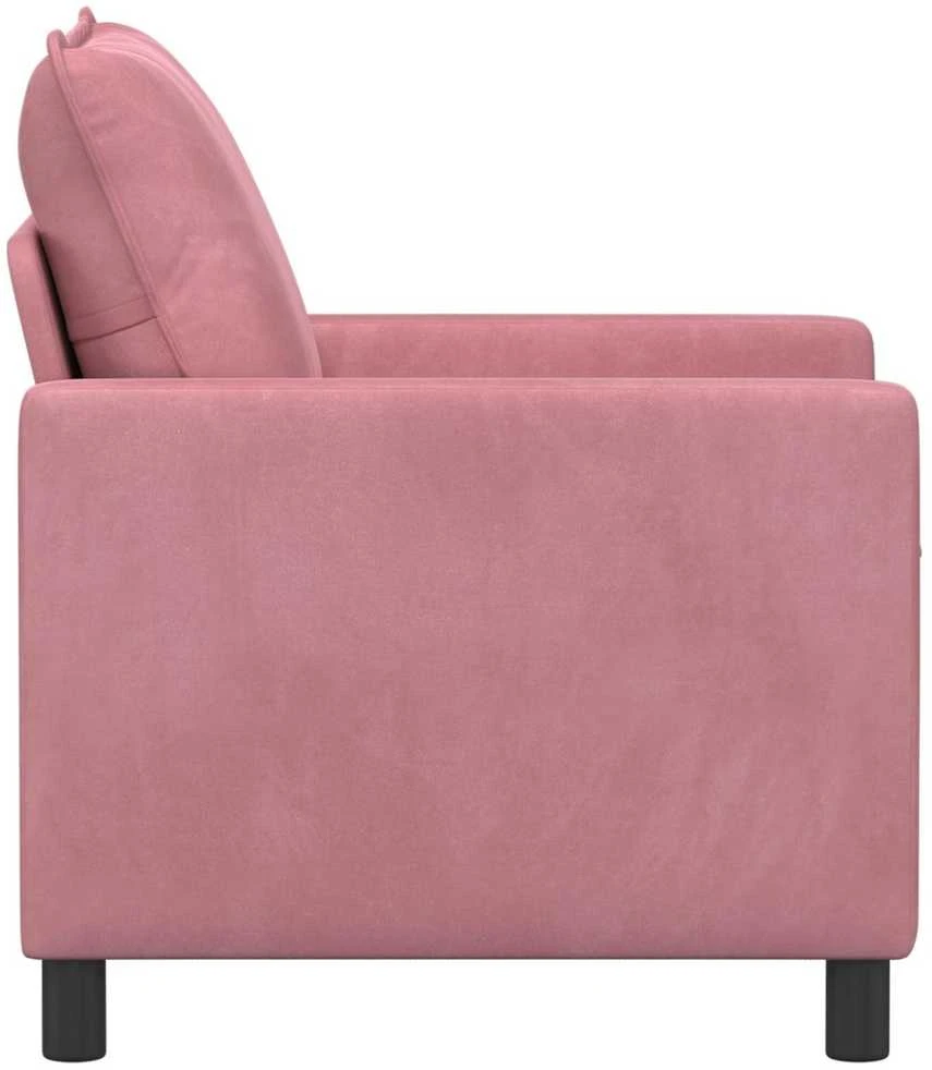 Sofa Rožinė 76 x 81 x 87,5 cm Aksomas