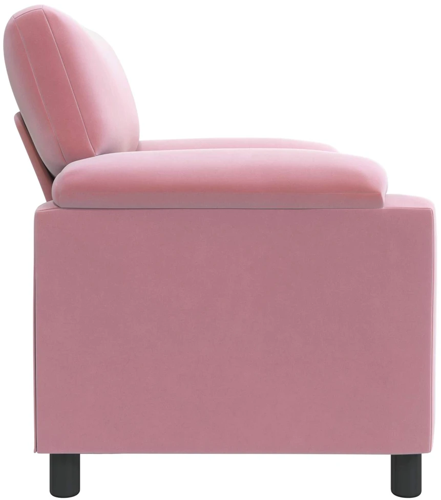 Sofa Rožinė 94 x 85 x 93 cm Aksomas