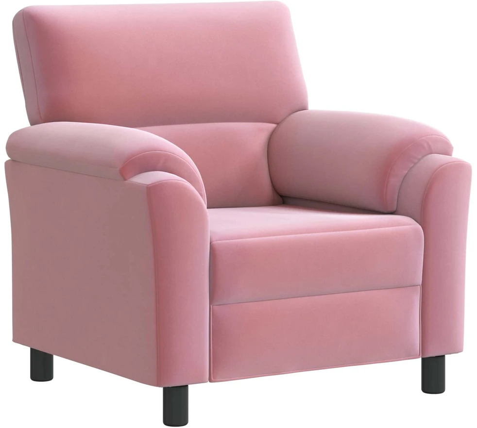 Sofa Rožinė 94 x 85 x 93 cm Aksomas