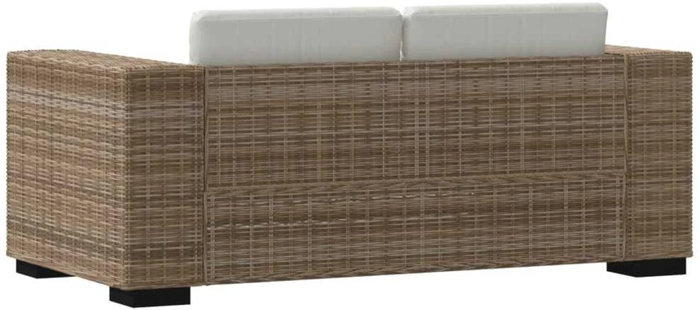 Sofa Septynių dalių dvivietės sofos komplektas, ratanas