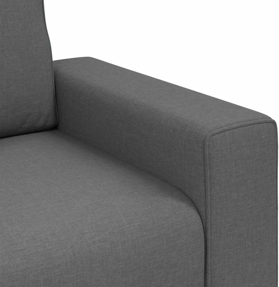 Sofa Kėdė Tamsiai pilka 100 cm audinys