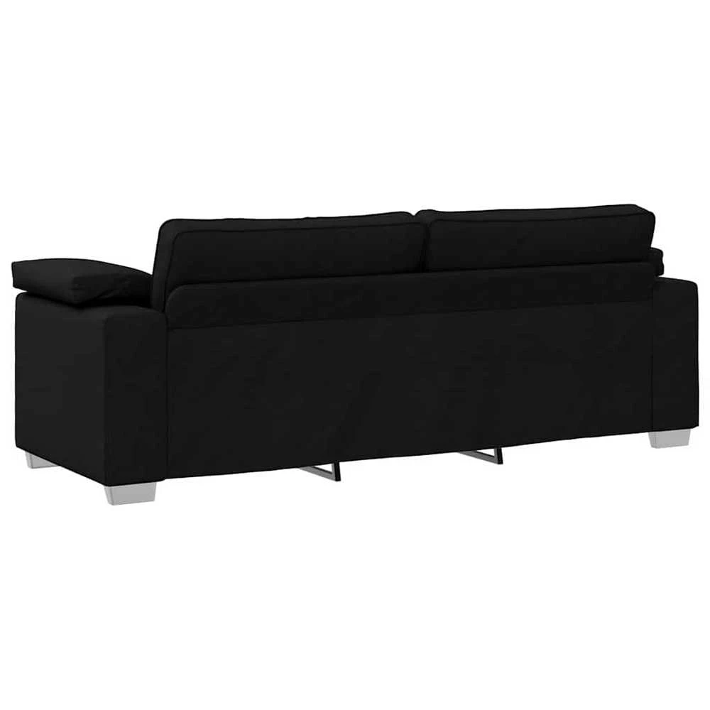 Sofa 2 vnt. Juodas audinys