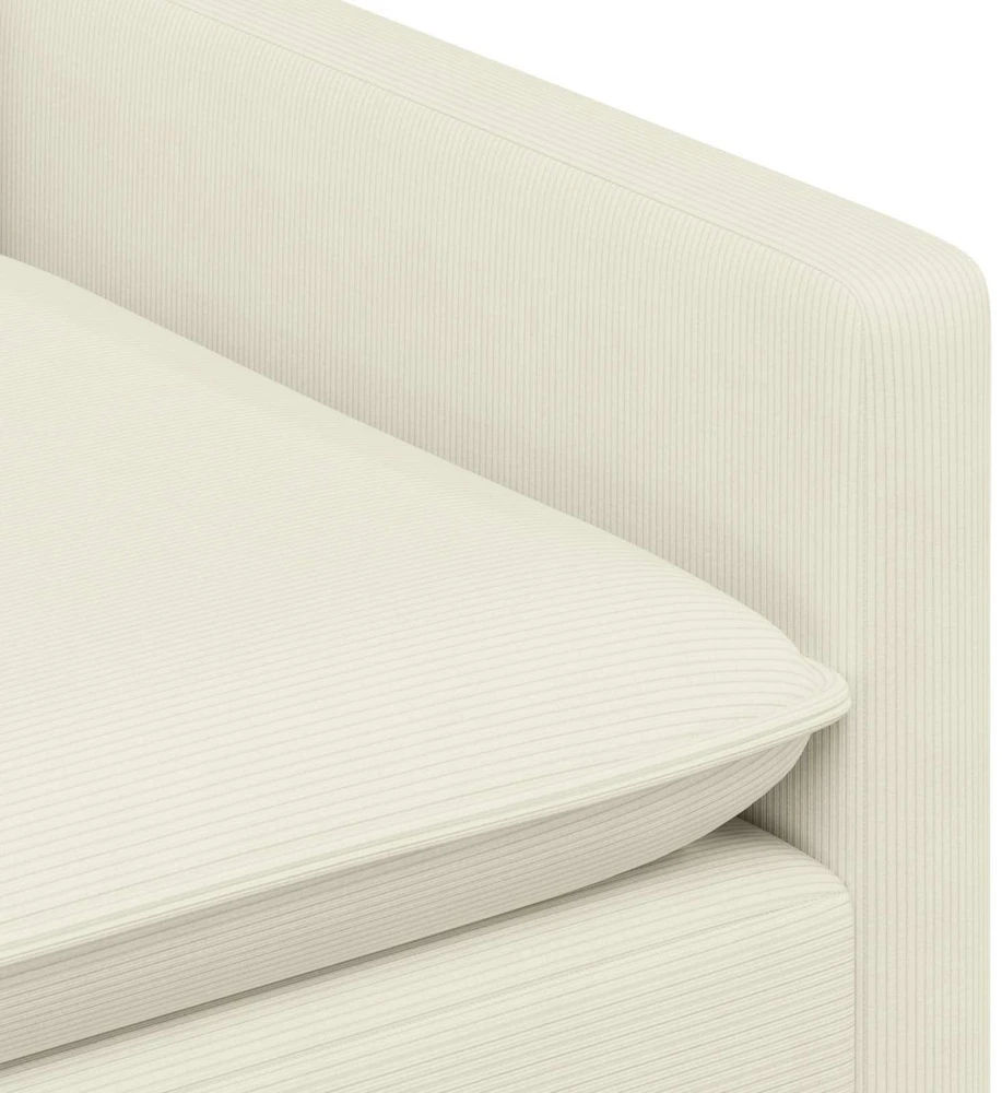 Sofa Sofos komplektas 2 vnt. Kreminė Audinys