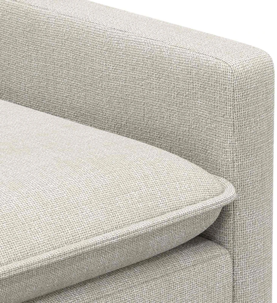 Sofa Sofos komplektas 2 vnt. Kreminė Poliesteris