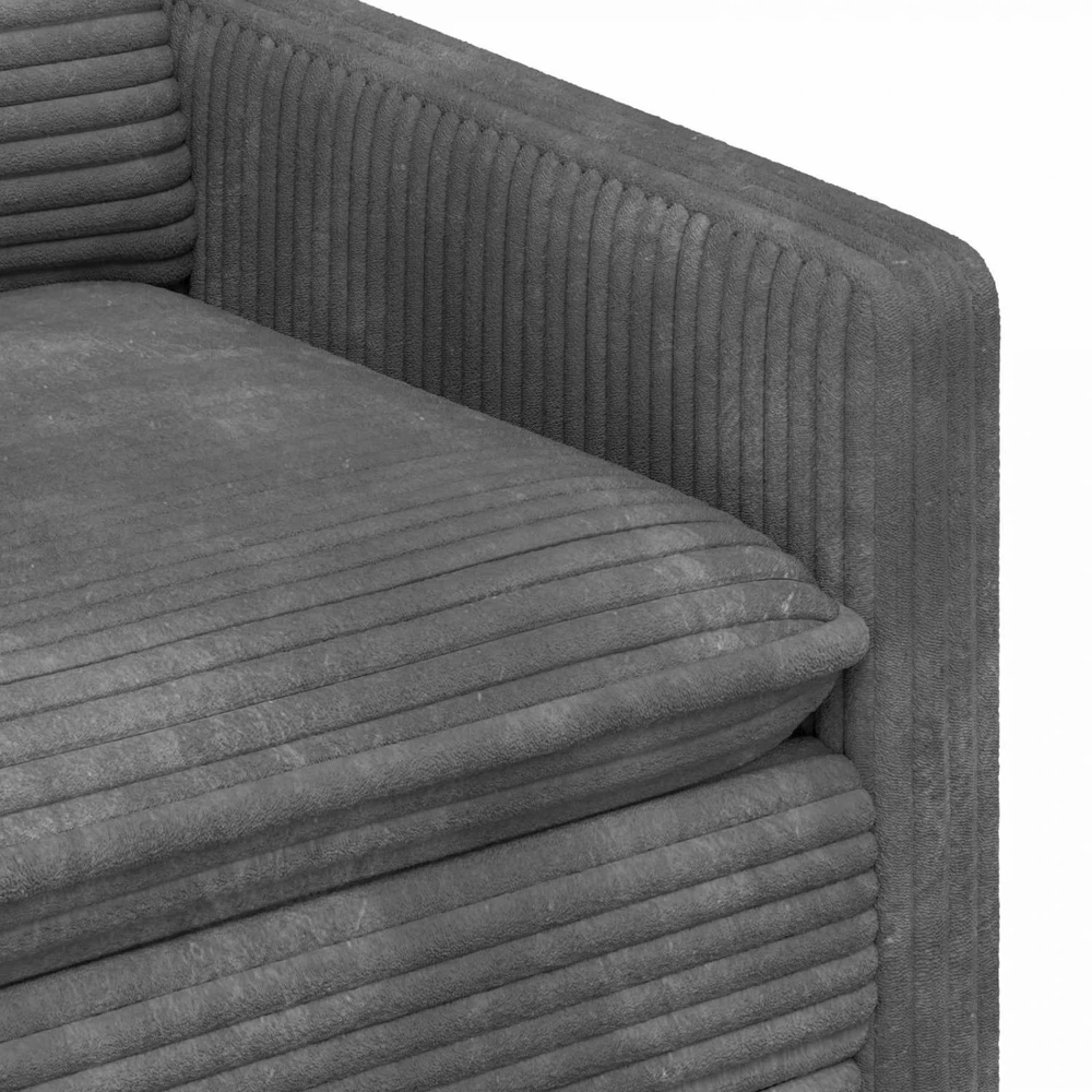 Sofa Sofos komplektas 2 vnt. Šviesiai pilka Poliesteris