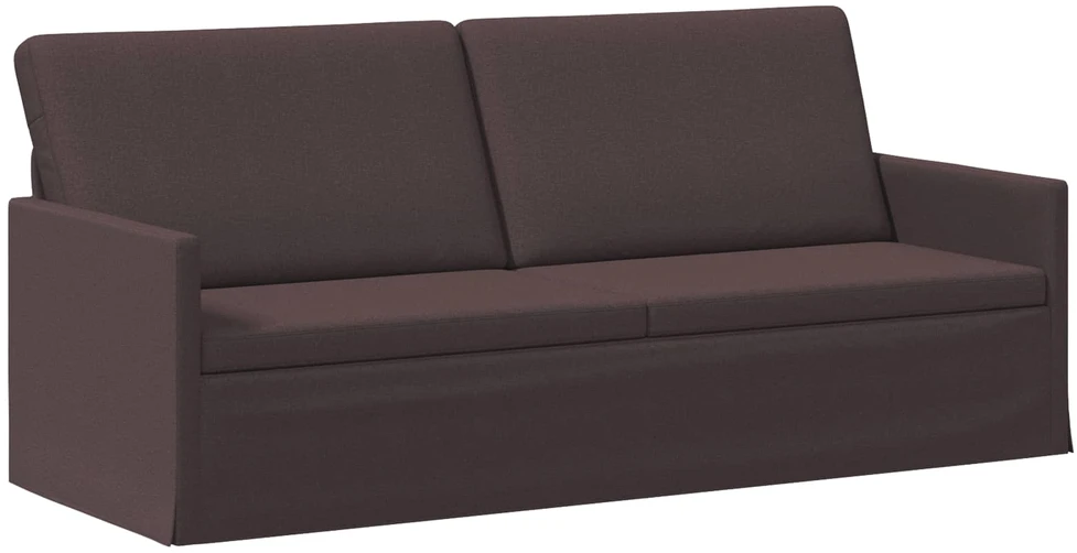 Sofa Sofos komplektas 2 vnt. Tamsiai rudas Audinys