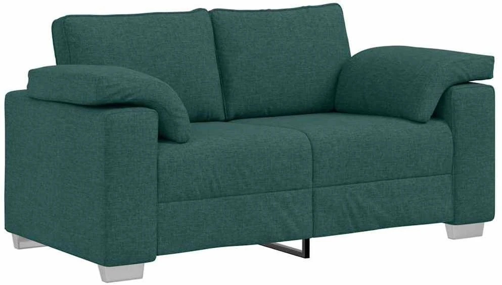 Sofa 2 vnt. Tamsiai žalia audinys