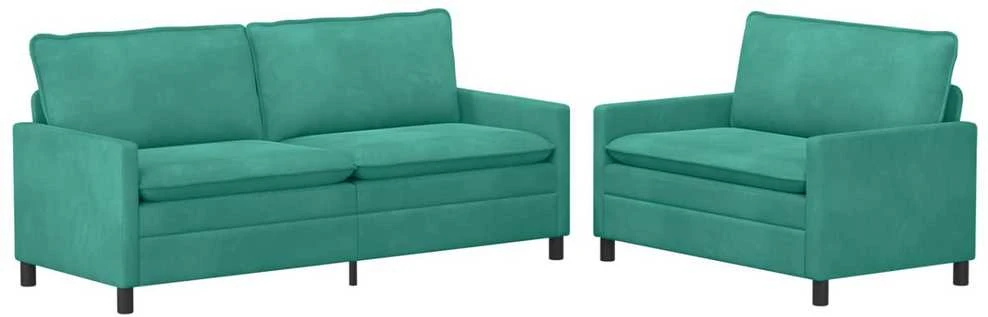 Sofa Sofos komplektas 2 vnt. Turkio Aksomas