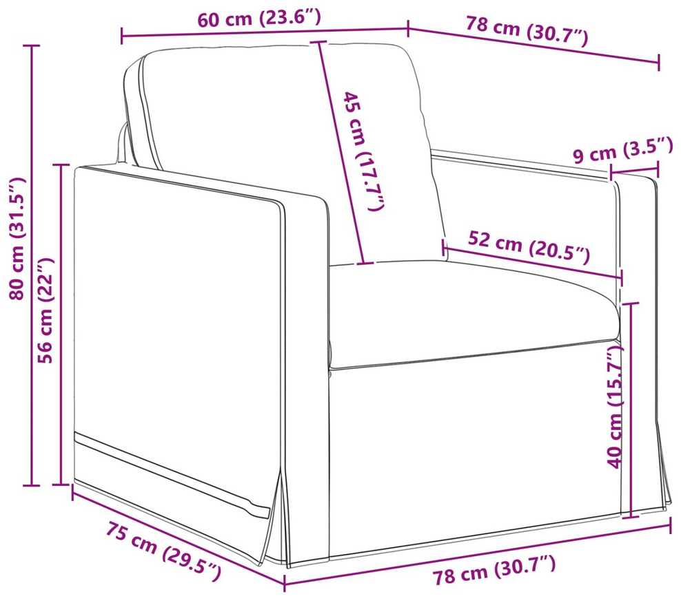 Sofa Sofos komplektas 2 vnt. Vyno raudona Aksomas