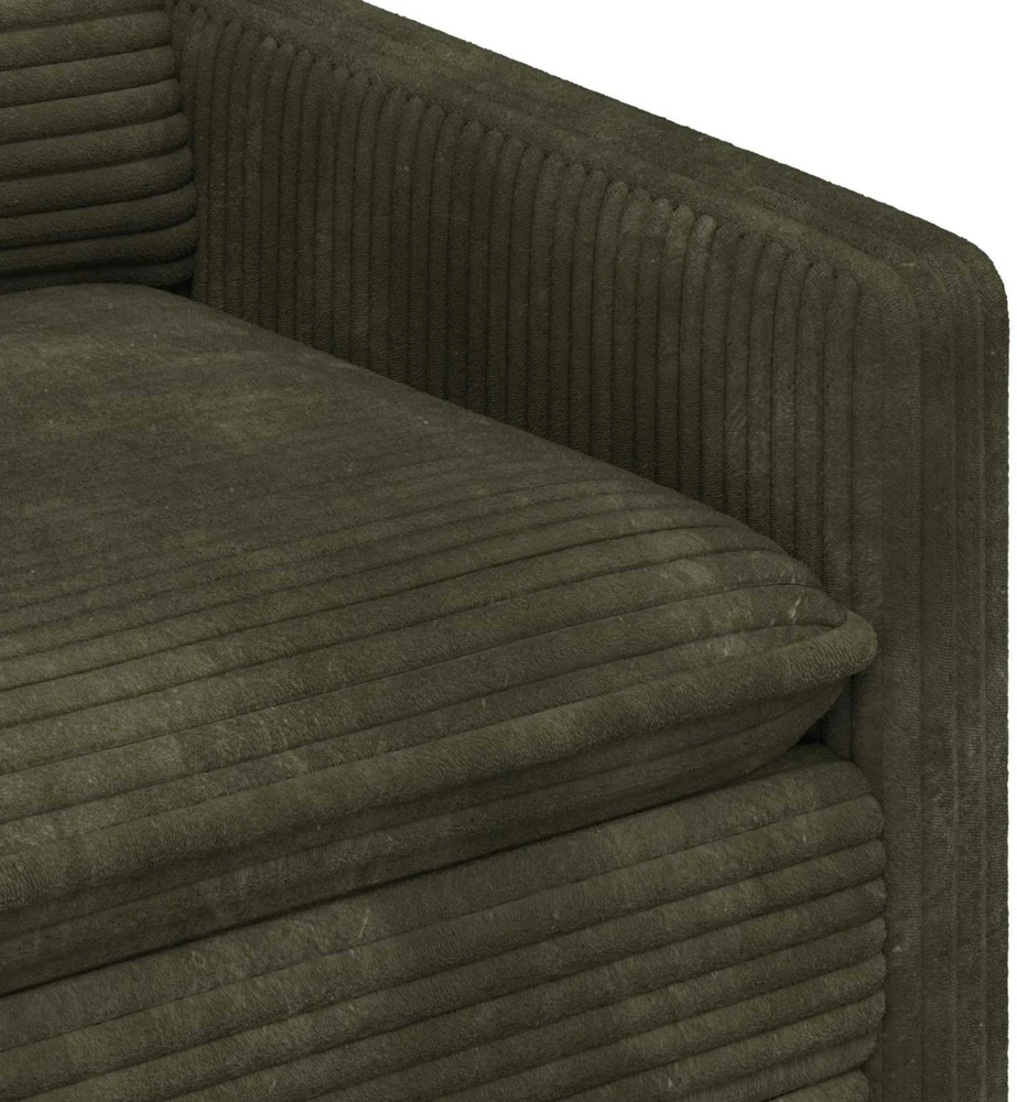 Sofa Sofos komplektas 2 vnt. Žalia Poliesteris