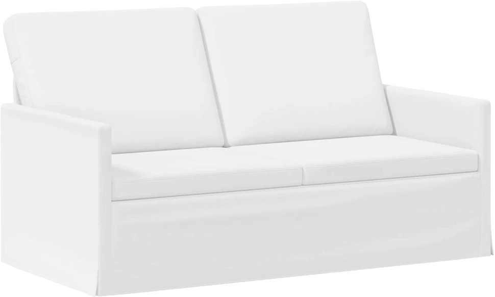 Sofa Sofos komplektas 2 vnt. Balta Audinys