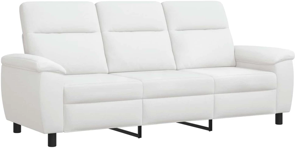Sofa Sofos komplektas 2 vnt. Balta Audinys