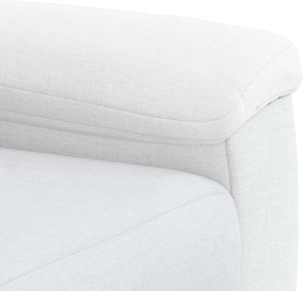 Sofa Sofos komplektas 2 vnt. Balta Audinys