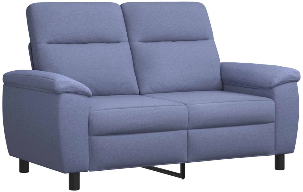 Sofa Sofos komplektas 2 vnt. Džinsinės mėlynos Audinys