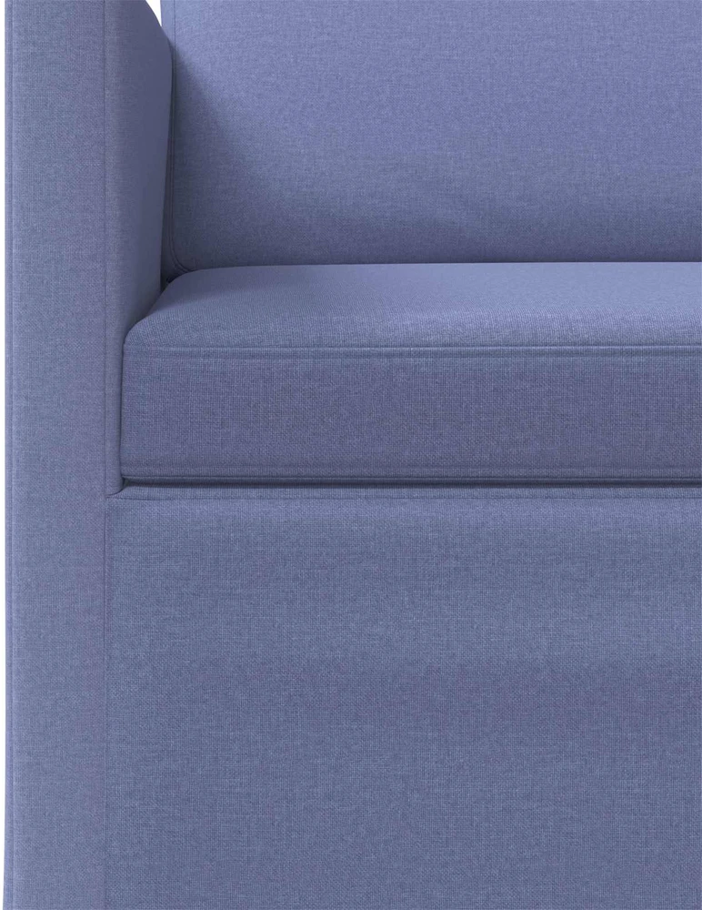 Sofa Sofos komplektas 2 vnt. Džinsinės mėlynos Audinys