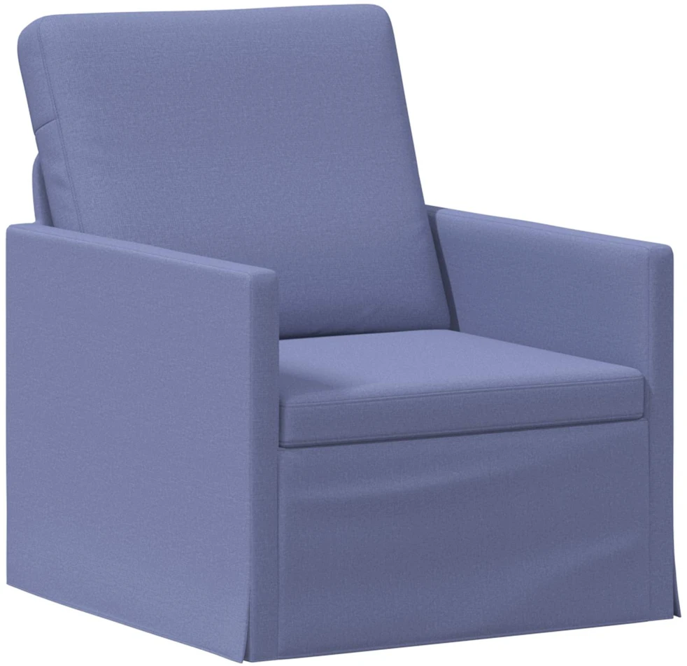 Sofa Sofos komplektas 2 vnt. Džinsinės mėlynos Audinys