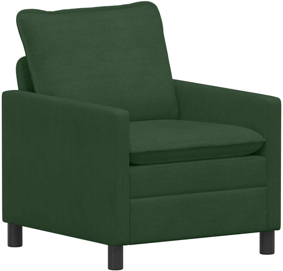 Sofa Sofos komplektas 2 vnt. Džiunglių žalia Audinys