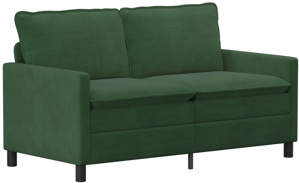Sofa Sofos komplektas 2 vnt. Džiunglių žalia Audinys