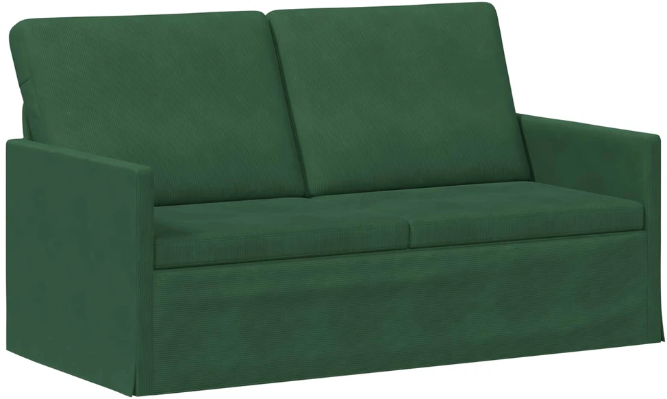 Sofa Sofos komplektas 2 vnt. Džiunglių žalia Kordūrinis audinys