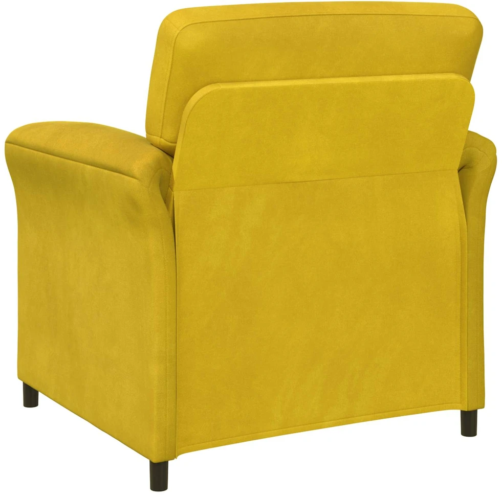 Sofa Sofos komplektas 2 vnt. Geltona Aksomas