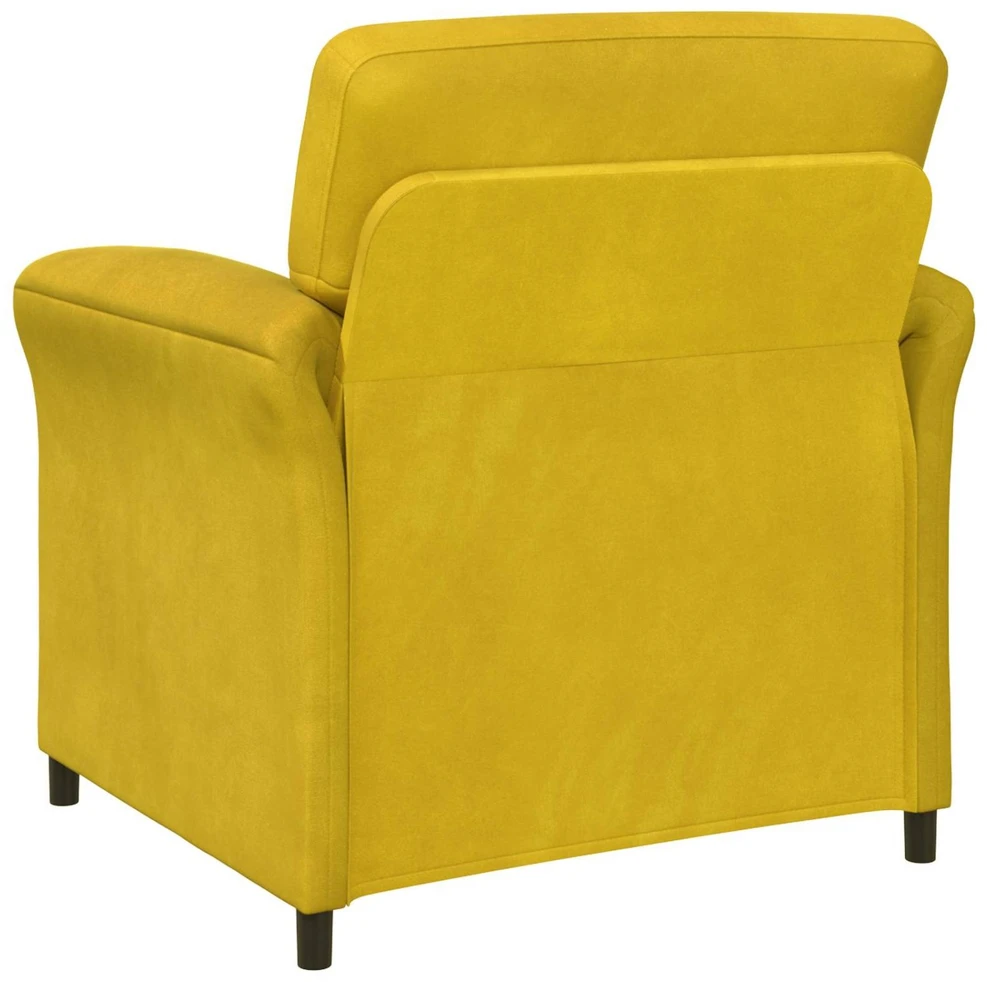 Sofa Sofos komplektas 2 vnt. Geltona Aksomas