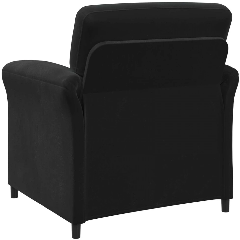 Sofa Sofos komplektas 2 vnt. Juoda Aksomas