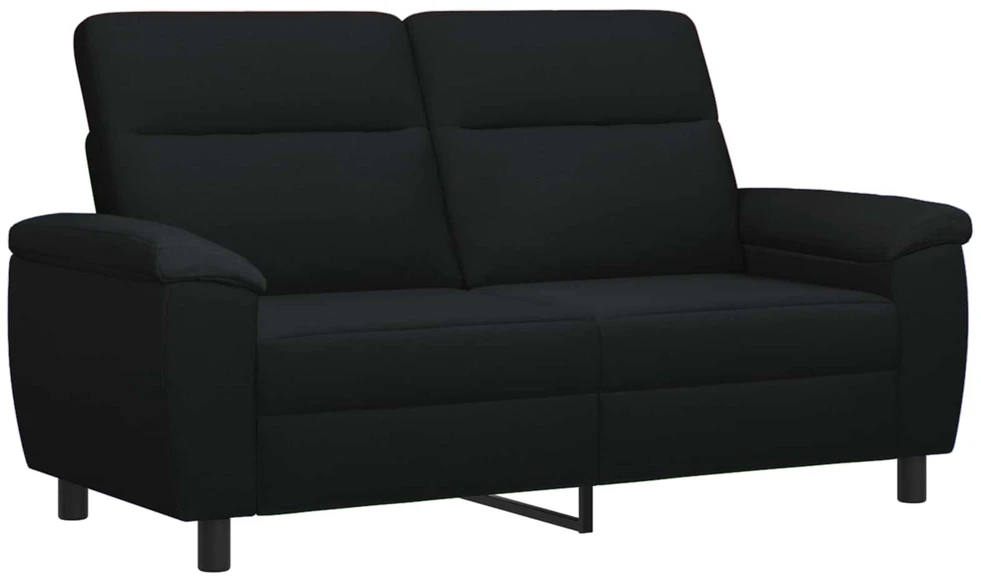 Sofa Sofos komplektas 2 vnt. Juoda Audinys