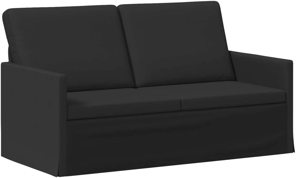 Sofa Sofos komplektas 2 vnt. Juoda Audinys