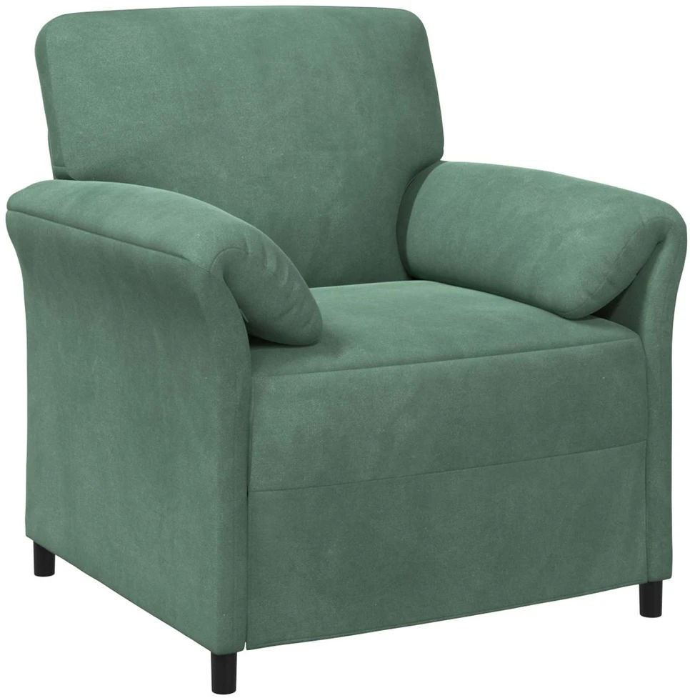 Sofa Sofos komplektas 2 vnt. Jūrinė žalia Aksomas