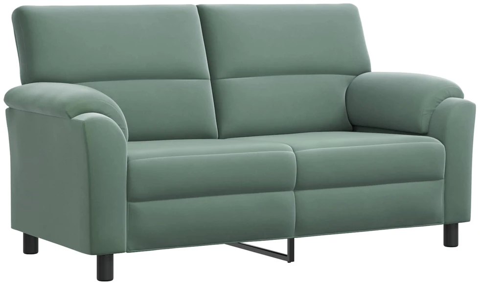Sofa Sofos komplektas 2 vnt. Jūrinė žalia Aksomas