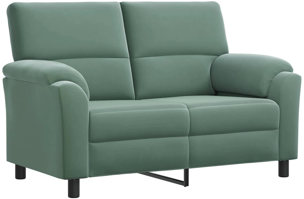 Sofa Sofos komplektas 2 vnt. Jūrinė žalia Aksomas