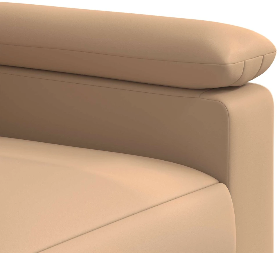 Sofa Sofos komplektas 2 vnt. Kapučino Dirbtinė oda